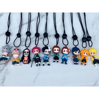 สายคล้องแมสห้อยตัวการ์ตูนดาบพิฆาตอสูร