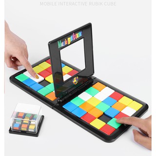 Rubik Magic block cube เกมจับคู่รูบิค ใครจับคู่ได้ก่อนชนะ ฝึกสมอง ไหวพริบ ส่งเสริมพัฒนาการและเสริมทักษะ Race cube board