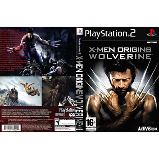 แผ่นเกมส์ PS2 X-Men Origins Wolverine   คุณภาพ ส่งไว (DVD)