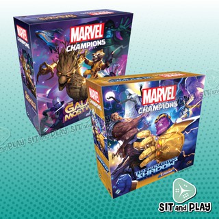 Marvel Champions LCG : Campaign Expansion - The Mad Titans Shadow / The Galaxys Most Wanted บอร์ดเกม (Fantasy Flight)