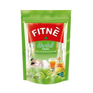 (มี 2 ขนาด) Fitne Herbal Infuision Green Tea Flavored ฟิตเน่ ยาชงสมุนไพร รสชาเขียว