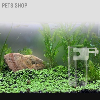 Pets Shop หลอดให้อาหารปลา อะคริลิคใส ปรับได้ สําหรับตู้ปลา