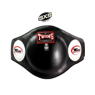 Twins Belly Protector with Velcro closure. Leather