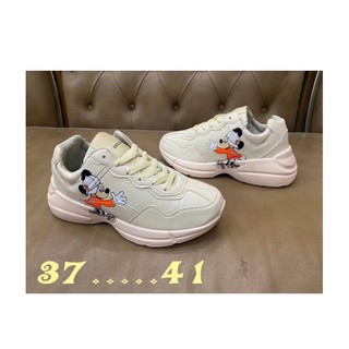 "พร้อมส่ง"รองเท้าผ้าใบแฟชั่น