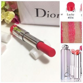 New Dior Addict Lipstick #536 Lucky ( Tester ขนาดปกติ)