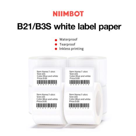 1pc Niimbot B21/B1/B3S สติกเกอร์ฉลาก ฉลากความร้อน สําหรับติดเสื้อผ้า