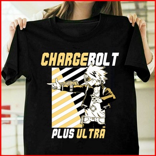 [S-5XL] เสื้อยืด พิมพ์ลาย Denki Kaminari Character Of Boku No Hero Academia สําหรับผู้ชาย