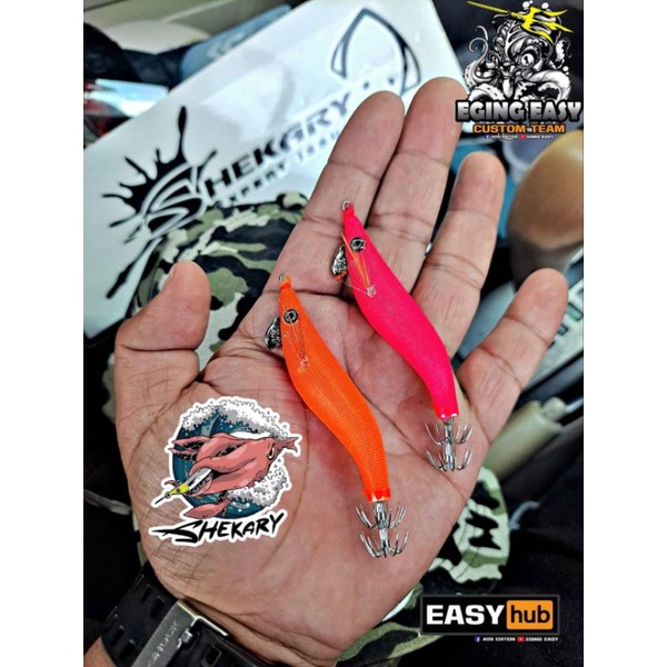 กุ้ง shekary รุ่น Egi man Series ขนาด 2.0/2.5/3.0