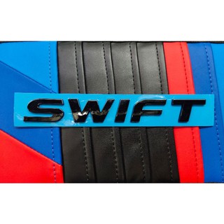 โลโก้ SWIFT สีดำ สำหรับติดรถ SUZUKI SWIFT