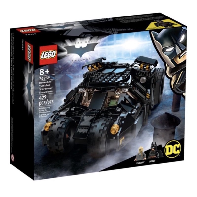 💥พร้อมส่ง💥 LEGO 76239 DC Batman Batmobile Tumbler: Scarecrow Showdown เลโก้ของแท้ 100%