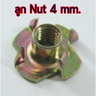 สกรู,แหวนต่างๆ ลูกNut 4 mm. (4ชิ้น)