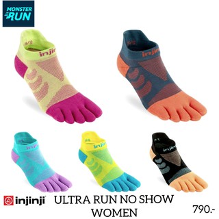 ถุงเท้าแยกนิ้ว Injinji Ultra Run No show Women