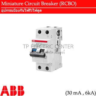 Miniature Circuit Breaker (RCBO) รหัส DS201 อุปกรณ์ป้องกันไฟรั่วไฟดูด