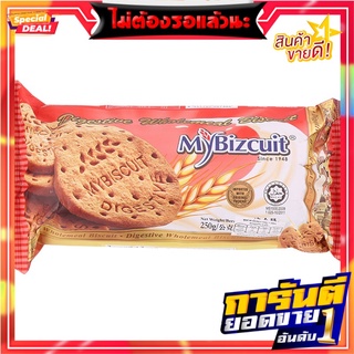 มายบิสกิตไดเจสทีฟโฮลมีลบิสกิต 250กรัม My Biscuits Digestive Wholemeal Biscuits 250g.