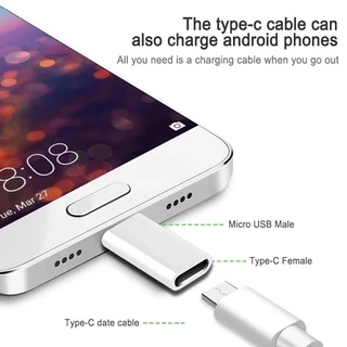 Fast Ship อะแดปเตอร์OTG Type C เป็นอะแดปเตอร์ Micro USB OTG Connector อะแดปเตอร์ชาร์จสําหรับชาร์จ/ตัวแปลงถ่ายโอนข้อมูล