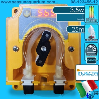 Injecta Smart Dosing Pump NKMB0302M2100 เครื่องเติมน้ำยาอัตโนมัติ ปั๊มเคมี ดิจิตอล feed pump peristaltic pump