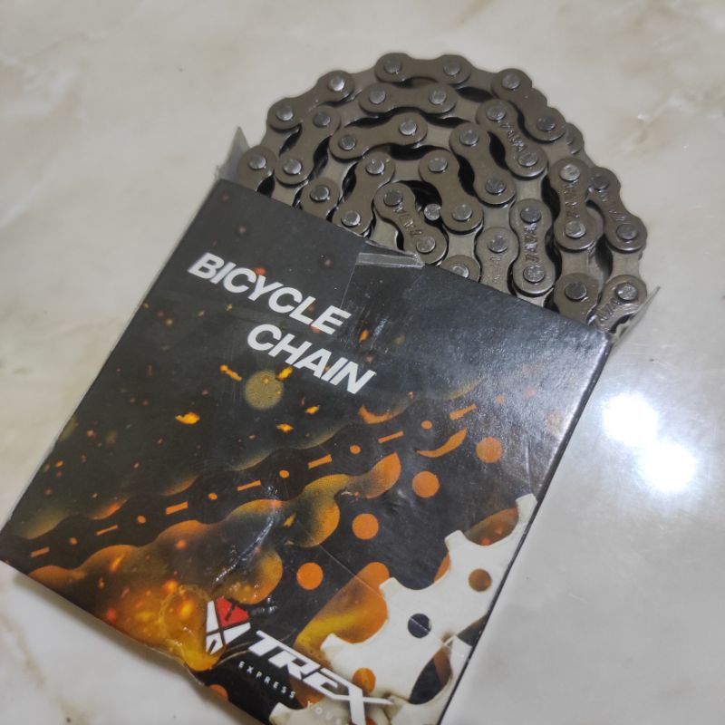 TREX TAYA DY408 CHAIN สําหรับ 5 6 หรือ 7 ความเร็ว 116L 116 LINKS โซ่จักรยาน