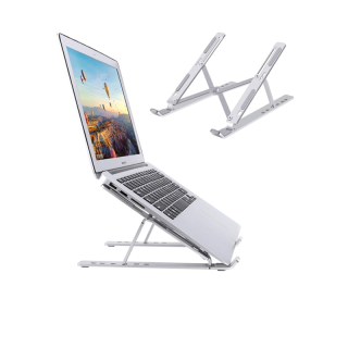 ปรับระดับได้ 10 ระดับ ขาตั้งไอแพด แท็บเล็ต แล็ปท็อป โน๊ตบุ๊ก LAPTOP STAND ที่วางแล็ปท็อป ที่ตั้งแท็ปเล็ต พร้อมส่ง