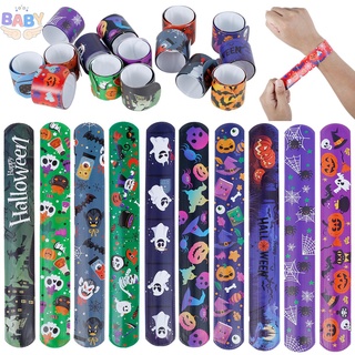 สายรัดข้อมือ 48 ชิ้น พร้อม 24 ลายฮาโลวีน Shopcyc4322