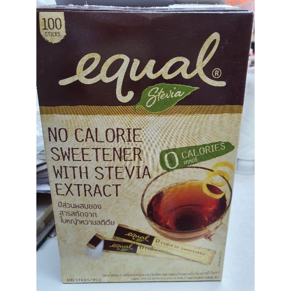 น้ำตาลหญ้าหวาน equal stevia
