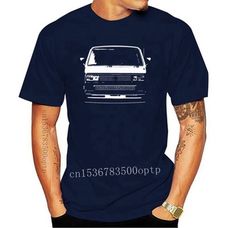 เสื้อยืดลําลอง แขนสั้น พิมพ์ลายรถบัส Campervan T25 Him Dad Doka สําหรับผู้ชาย