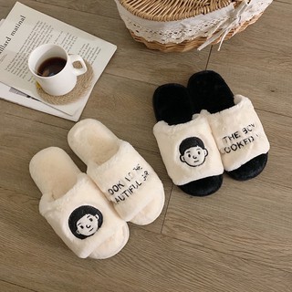 𝚌𝚘𝚞𝚙𝚕𝚎 𝚜𝚕𝚒𝚙𝚙𝚎𝚛𝚜 สลิปเปอร์คู่รัก มีไซส์ผู้หญิงและผู้ชาย 🧸