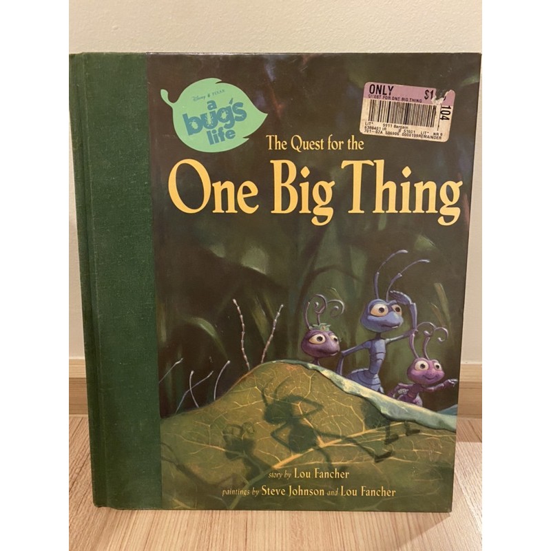 หนังสือนิทาน a bug’s life ตอน One Big Thing