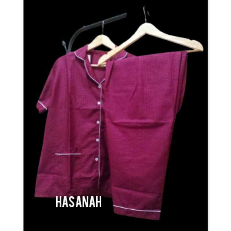 HASANAH PAJAMA/SLEEPWEAR/ONE SET PAJAMA/SLEEPWEAR SET