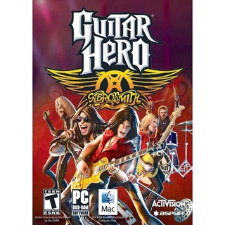 แผ่นเกมส์ คอมพิวเตอร์ PC Guitar Hero Aerosmith ( 2 DVD )