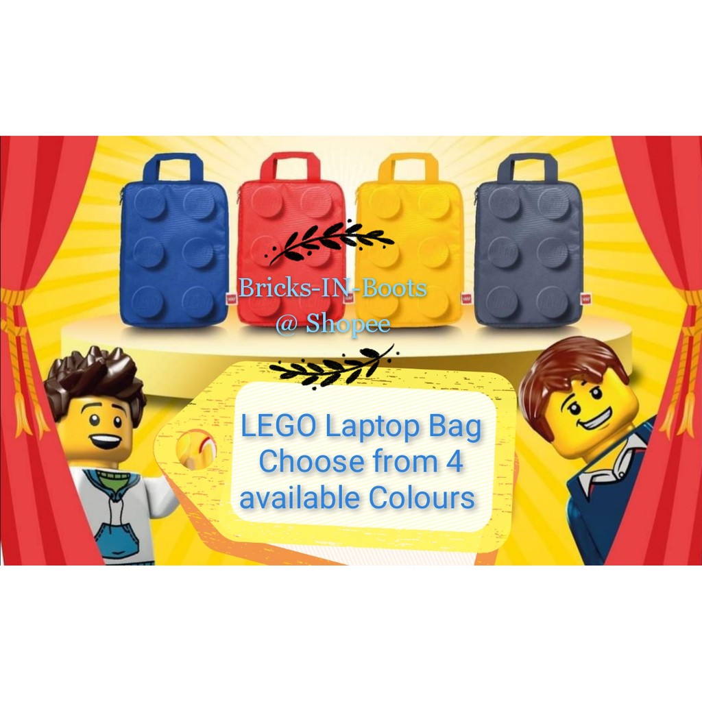 [BricksInBoots] LEGO Laptop Bag มีซิป (กระเป๋าแล็ปท็อป LEGO Exclusive)