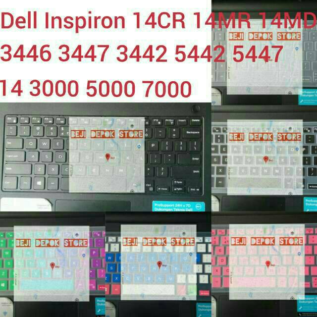 ตัวป้องกันคีย์บอร์ด/ฝาครอบ Dell Inspiron 14CR VOSTRO V3000 14 3000 5000 7000 3446 5442 5445 5446 544