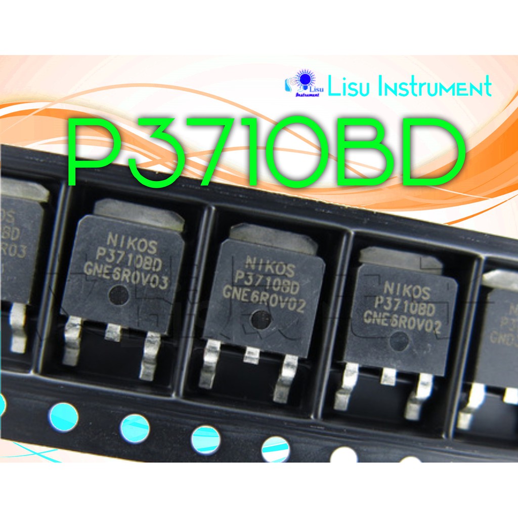P3710BD P3710 100V 25A โหมดเสริม N-Channel MOSFET TO-252