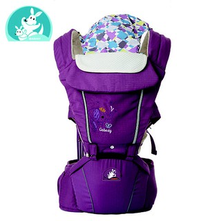 GABESY เป้อุ้มเด็ก Hip Seat Baby Carrier Multi-function (สีม่วง / Purple )