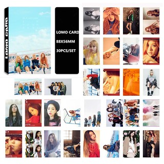 bestprice 1920 30 ชิ้น/ชุด kpop blackpink lomo ชุดอุปกรณ์การ์ดนกหวีดอัลบั้มสําหรับใส่การ์ดรูปภาพ