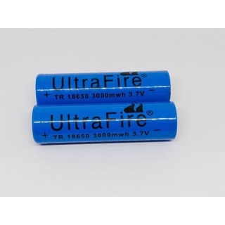 TR 18650 Battery 3.7V 3000mAh หัวเรียบ ราคาต่อก้อน ค่ะ