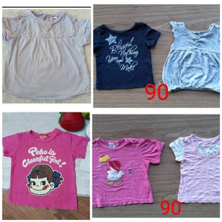 เสื้อยืดเด็กผู้หญิงมือสอง ไซส์90-100 ส2791