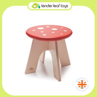 Tender Leaf Toys เฟอร์นิเจอร์เด็ก เฟอร์นิเจอร์ไม้ เก้าอี้เห็ดน้อย Toadstool