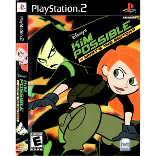 แผ่นเกมส์ Kim Possible Whats The Switch PS2 Playstation2 คุณภาพสูง ราคาถูก