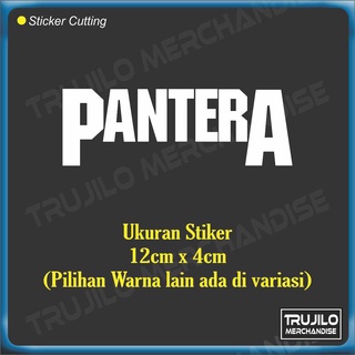 สติกเกอร์วง Pantera ขนาด 12 ซม. X 4 ซม.