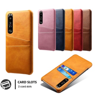 เคสโทรศัพท์มือถือหนัง Pu กันกระแทกสําหรับ Sony Xperia 1 Iii 5 10 Iii 1 5 10 Ii Xz3 Zx2 Xz