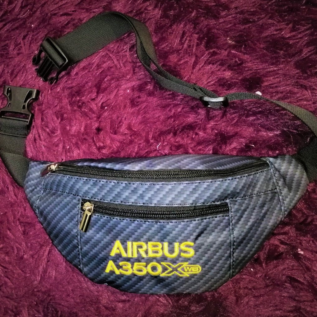 AIRBUS A350 XWB Composite Pattern กระเป๋าคาดเอว Posch Bag