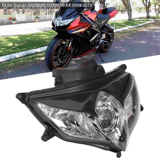 Alabama327 ฝาครอบไฟหน้ารถ สําหรับ Suzuki Gsxr600 Gsxr750 K8 2008-2010