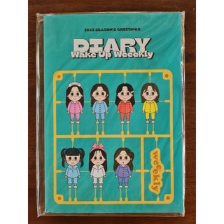 [แท้/พร้อมส่ง] ไดอารี่ Diary Weeekly 2022 Seasons Greetings