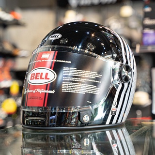 หมวกกันน็อค Bell รุ่น Bullitt ลาย Reverb Black/Silver