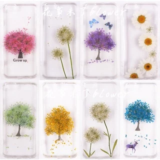 100 ชิ้นลูกปัดหิมะดอกไม้ดอกไม้แห้งนูน DIY ที่คั่นหนังสือ