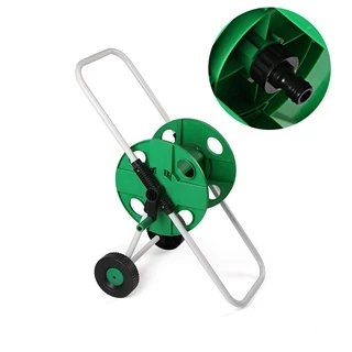 วงล้อเก็บสายยาง Water Hose Reel มีล้อ เก็ 50 เมตร สายยางโรล ที่เก็ ที่ม้วนสายยาง