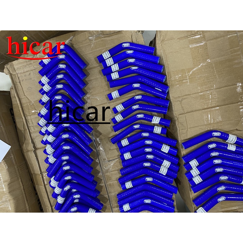 Samo 45/90° ท่อเทอร์โบซิลิโคน ขนาดเล็ก เส้นผ่าศูนย์กลางคงที่ สีฟ้า สําหรับรถยนต์ - รูปที่ 3