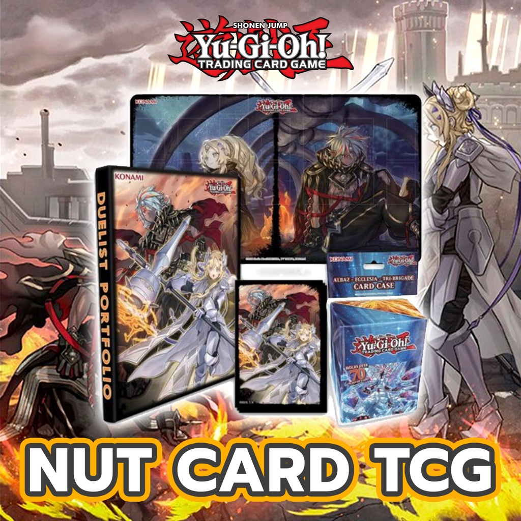 Albaz Ecclesia & Tri-Brigade 9-Pocket Portfolio Album For Yu-Gi-Oh! TCG  Cards