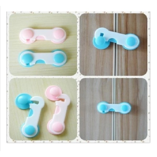 DRAWER SAFETY LOCK BABY SAFETY LOCK SAFE (รุ่นตะขอยืดหยุ่น)