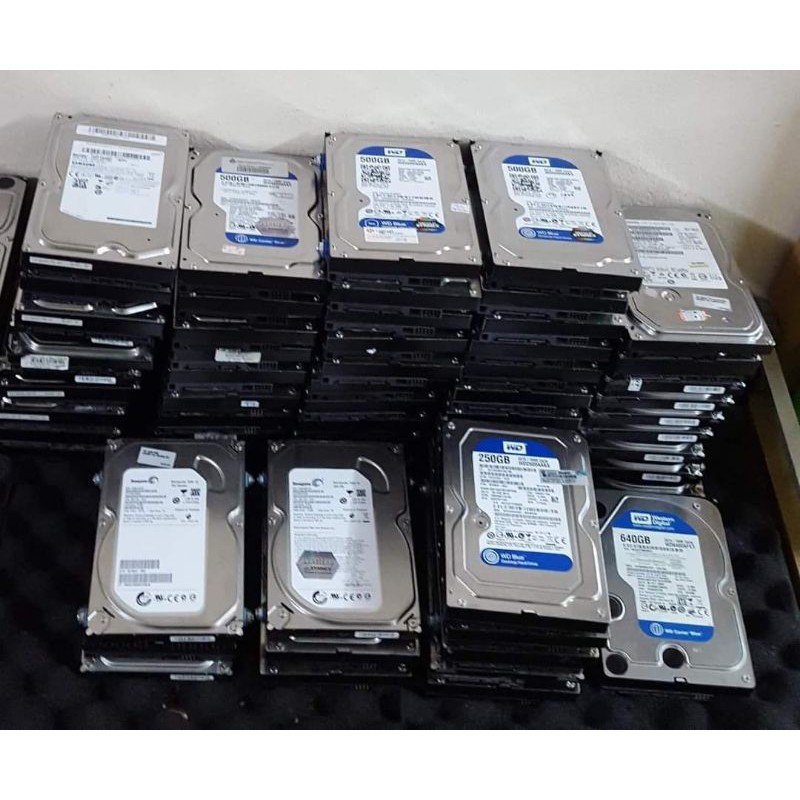 Harddisk pc sata 160gb-1tb ฮาร์ดดิส pc sata หลายยี่ห้อ